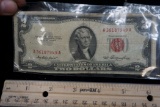1953 Red Seal $2 Bill