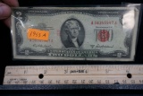 1953 A Red Seal $2 Bill