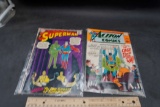 2 Comic Books - Superman & Action Comics