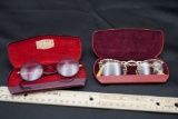 2 Pairs Of Glasses W/ Cases