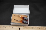 Jack Daniels Liquor Bottle Earrings
