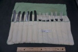 Rare 1935 Engraved Silverware Set From Germany