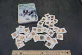 Change Tin W/ Assorted Pennies