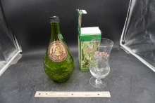 1950's Windex Glass Cleaner Glass Bottle | Proxibid