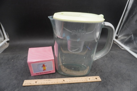 PUR Plastic Water Pitcher & Egg Separator in Box