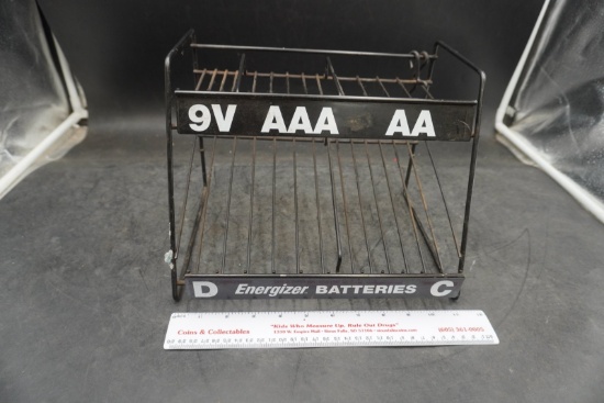 Energizer Wire Metal Store Display Rack