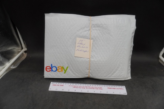 eBay Poly Bubble Mailers (15 Envelopes)