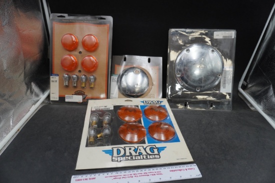 Harley-Davidson & Drag Specialties Plastic Motorcycle Parts Lot (Sealed)