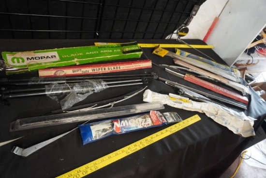 Mopar & Trico Metal / Rubber Windshield Wiper Blade & Arm Assembly Lot