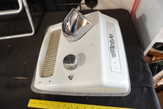 World Dryer Airstyle Metal Hand Dryer