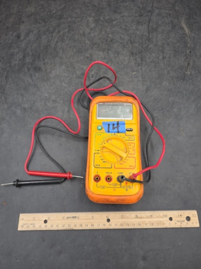 Digital DM 383 Plastic Digital Multimeter