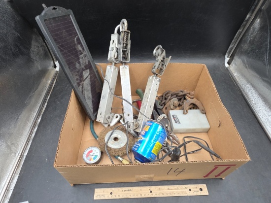 Mixed Metal Garage Tool Assortment Lot