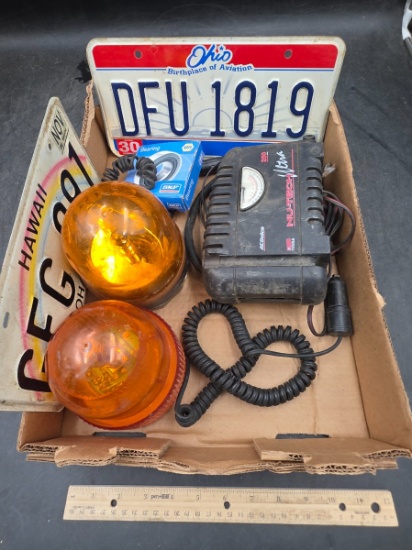 Automotive Accessories, Lights & License Plates Lot