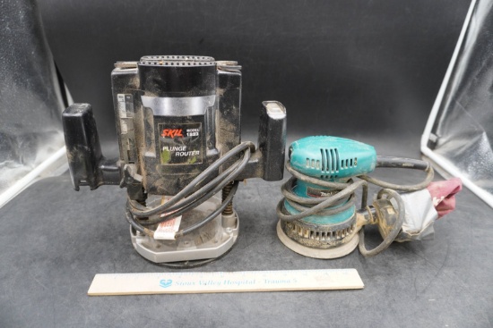 Skil Plunge Router & Makita Tool