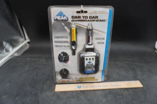 Peak Car to Car Plastic Charger & Jump-Start (Sealed Original Packaging)