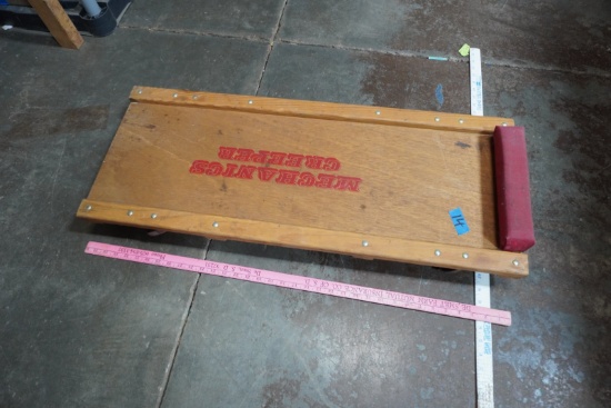 Mechanics Creeper Wood Mechanic Creeper Roll Board