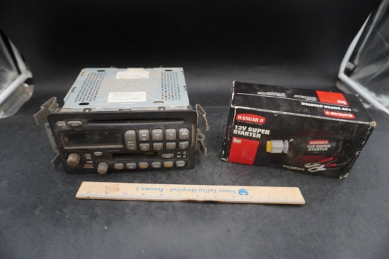 GM / Hangar 9 Metal & Plastic Car Radio & Starter Kit Collection