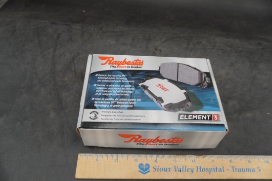 Raybestos Element 3 Cardboard Brake Pad Box (Full Box)