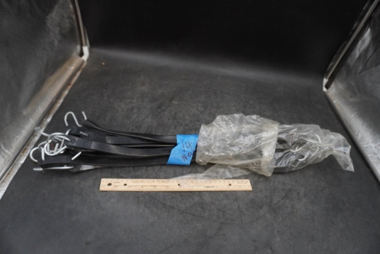 Rubber / Metal Tarp Straps / Tie-Down Bungees (Lot of 14)