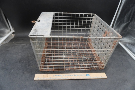 Androck Incorporated Perforated Steel Wire Basket Storage Bin