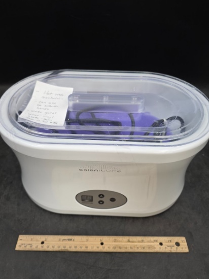 Saloniture Plastic Hot Wax Machine Hair Removal & Spa Bath