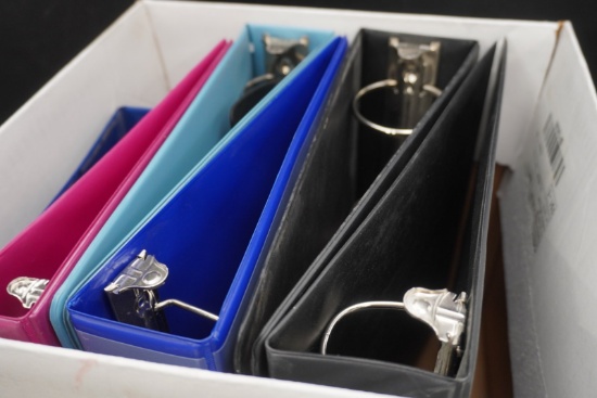 Avery Vinyl Ring Binders Assorted Colors Plastic Office Lot