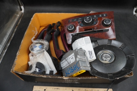 Chrysler BMW Ford Plastic & Metal Automotive Parts Collection Lot