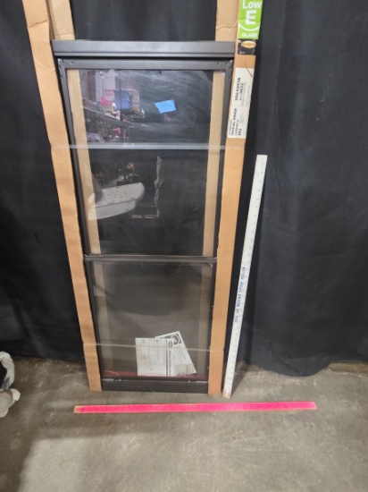 Larson Low-E Glass Metal Double Hung Window Unit