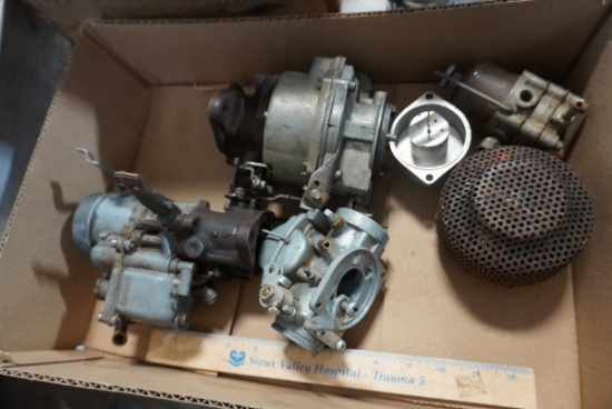 Zenith Metal Carburetor & Engine Parts Lot