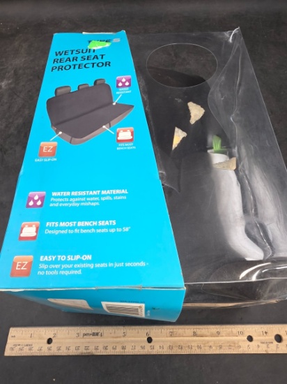 Type S Wetsuit Fabric Rear Seat Protector (New Box)