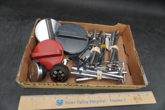 Automotive Parts & Hardware Metal Chrome Valve Cover Bolts Collection Lot
