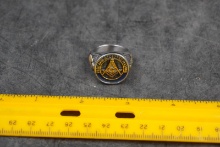Vintage Freemason Free and Accepted Masons Ring