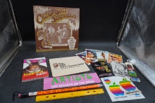 R. Crumb Cheap Suit Serenaders LP, IBM Sign, Apple Stickers & More