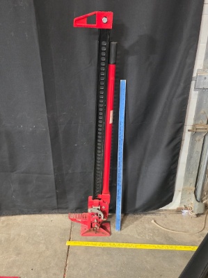 48 Inch 7000 Lb Capacity Cast Iron Farm Jack Utility Tool
