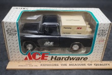 Ertl 1955 Chevrolet Cameo Pickup Ace Hardware Die-Cast Bank In Box