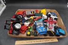 Vintage Tonka Truck, Diecast Tractor & More Toy Lot (18-Pc Lot)