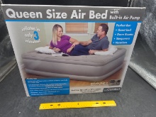 Air Comfort Queen Size Air Bed with Built-in Electric Air Pump (Sealed Box)