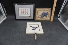 Vintage Shoe Theme Wall Decor & Collectibles Lot (3-Pc Lot)