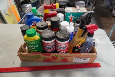 Startex Mineral Spirits, Turtle Wax Glass Cleaner, Black Magic Wipes & More (12-Pc Lot)
