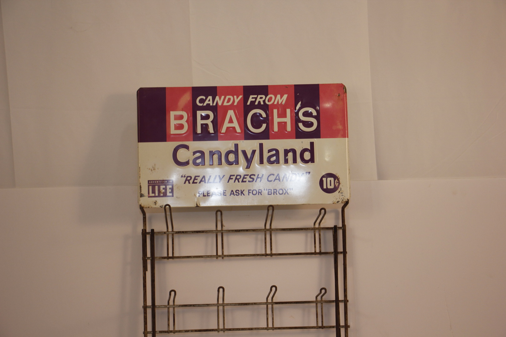 Vintage Brach's candy display