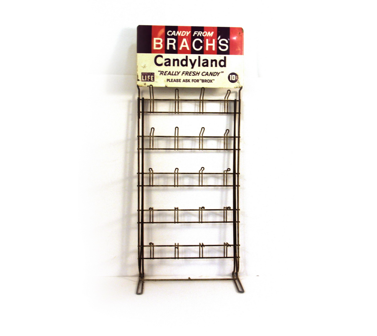 Brach's Fine Candies Vintage Display Rack 5 Shelves Retail Store