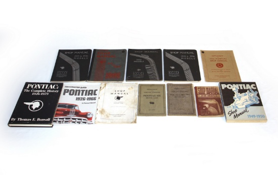 Vintage Lot of Pontiac Literature