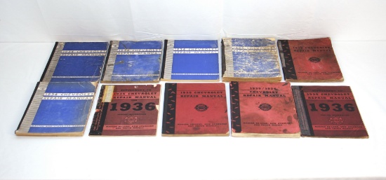 1934-1936 Vintage Chevy Repair Manuals