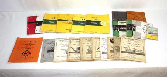 Vintage Lot of John Deere Repair Manuals