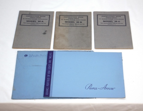 Vintage Pierce-Arrow Brochures & Manuals