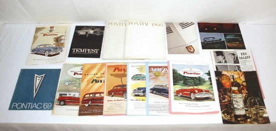 Vintage Pontiac Brochures & Ads