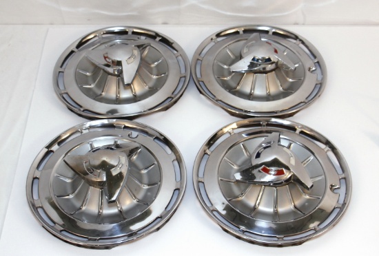 1962 Vintage Chevy SS Hubcaps (4)