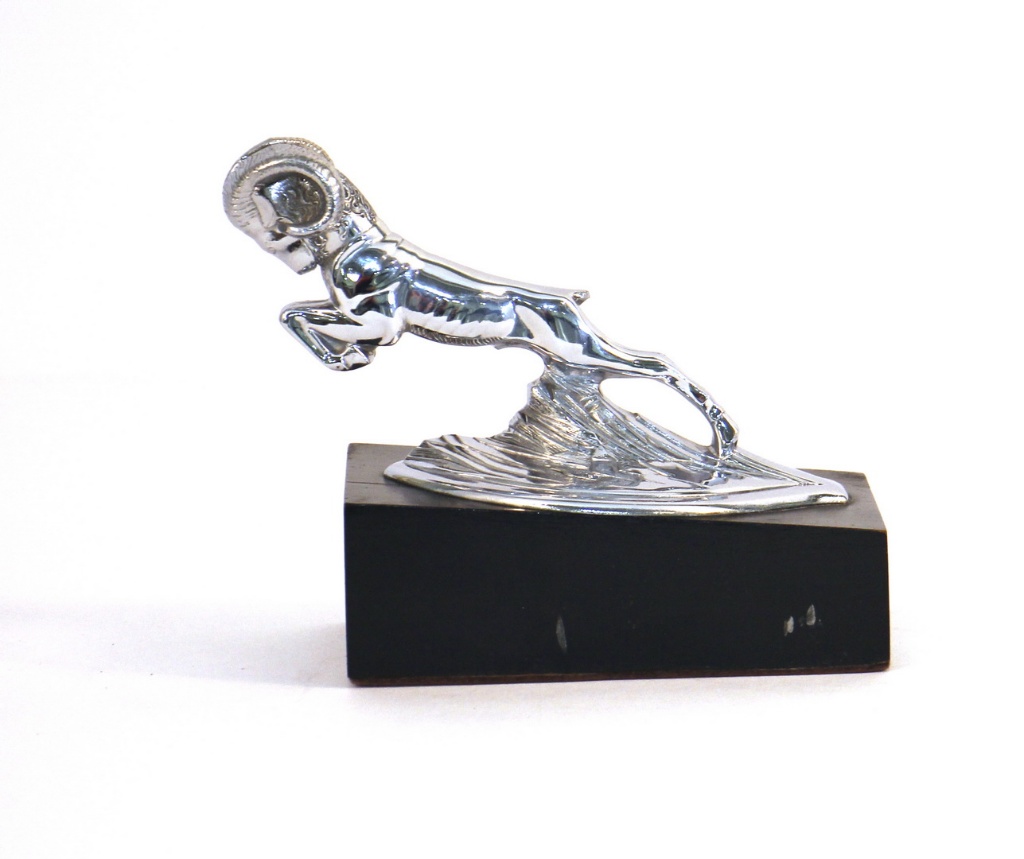 1934 Vintage Dodge Ram Radiator Cap Mascot