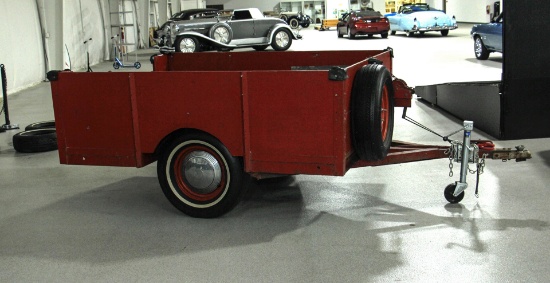 1983 Homemade 'Big Red' Box Trailer