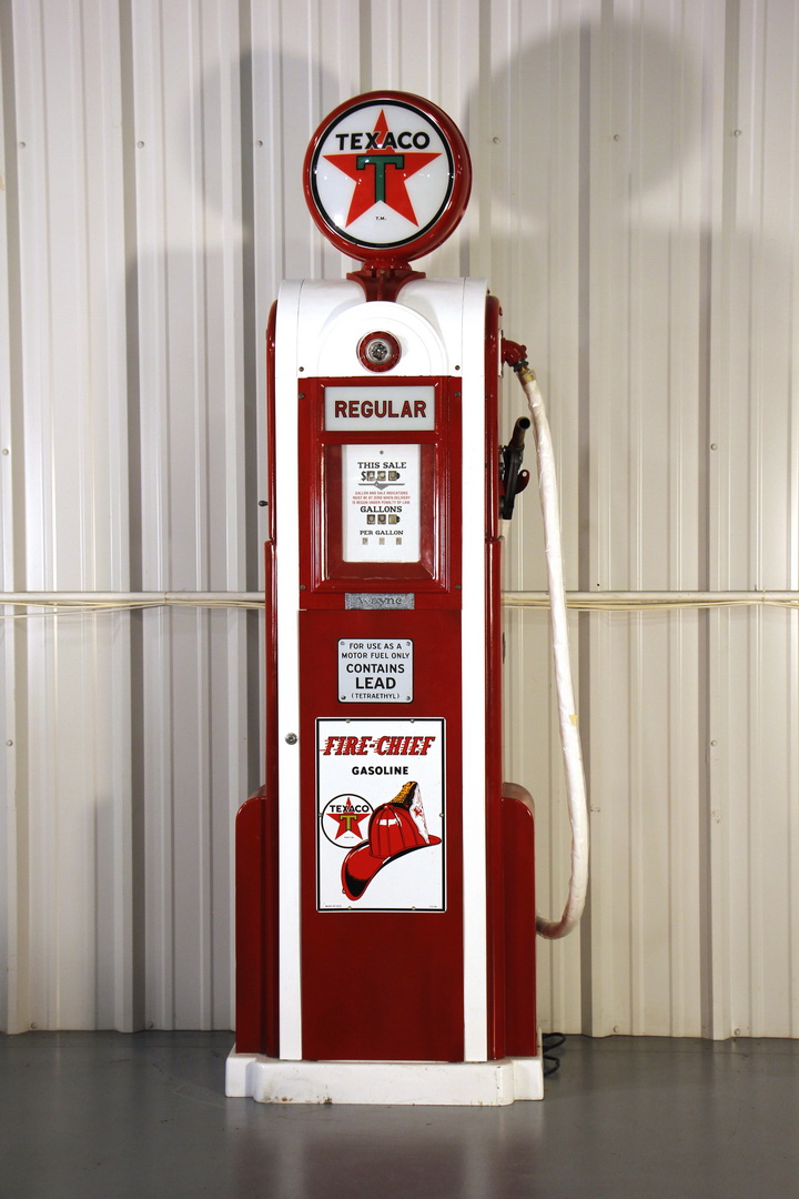 Restored Wayne 60 Gas Pump w/Reproduction Globe | Proxibid